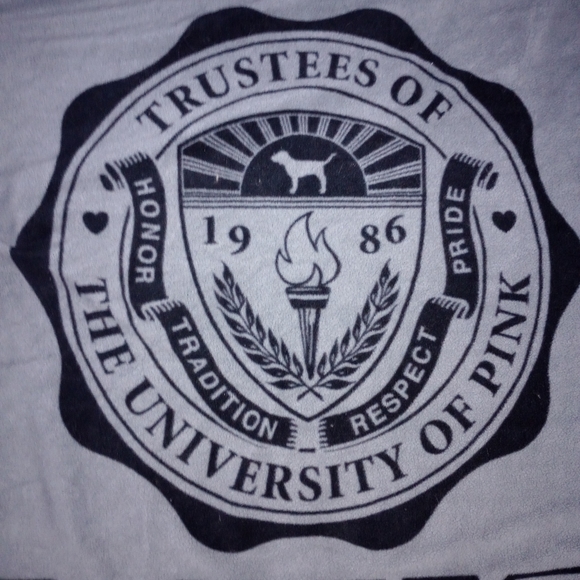 PINK Victoria's Secret Rare Stadium Blanket - Picture 3 of 6